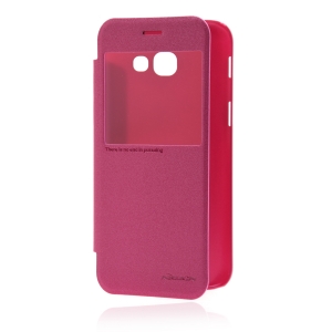 Чехол-книжка для Samsung Galaxy A5 (2017) Nillkin Sparkle Series View Case (Розовый) 