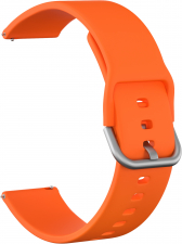 Ремешок силиконовый GSMIN Sport Line 20 для Samsung Galaxy Watch 4 Classic 46мм (Оранжевый)