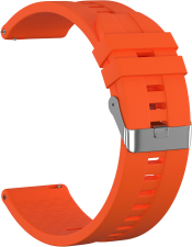 Ремешок силиконовый GSMIN Aztec 20 для Amazfit GTS 3 (Оранжевый)