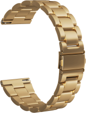 Ремешок металлический GSMIN Cellular 22 для Мультимодель (Золотистый)
