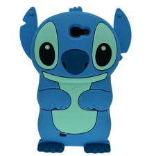 Чехол в виде Мультяшек для Samsung Galaxy Note 2 (N7100) Stitch (Голубой)