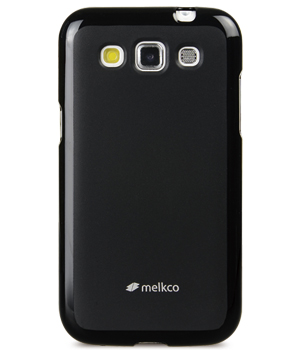 Чехол силиконовый для Samsung Galaxy Win Duos (i8552) Melkco Poly Jacket TPU (Black Mat)