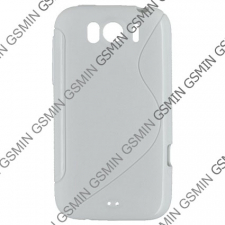 Чехол силиконовый для HTC Sensation XL / X315e / G21 TPU (Белый)