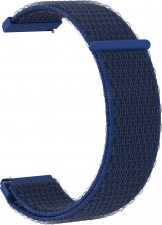 Ремешок нейлоновый GSMIN Woven Nylon 22 для Elari KidPhone Fresh (Синий)
