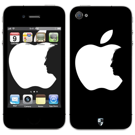 Наклейка виниловая Black Horn для iPhone 4/4S (Le 06)