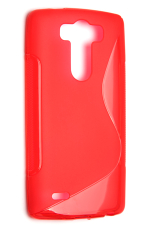 Чехол силиконовый для LG G3 D855 S-Line TPU (Красный)