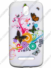 Чехол силиконовый для HTC Desire 500 Dual Sim (С Рисунком №2)