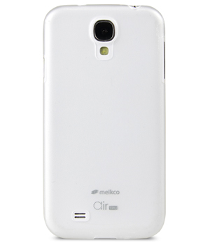 Чехол силиконовый Melkco Air TPU 0.5mm for Samsung Galaxy S4 (i9500) (Белый)