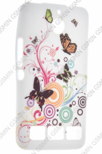 Чехол силиконовый для Sony Xperia E1 Dual с Рисунком N5