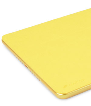 Кожаный чехол для iPad Air Melkco Ultra Thin Leather case - Air Frame (Yellow LC)