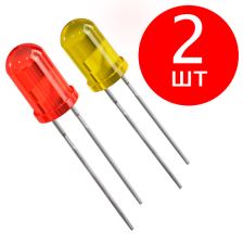 ����� ����������� LED F5 ������� � ������ GSMIN SL1 (1.8-2.2�, 20��, 5��, ����� 17��) 2 �����