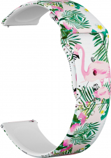 Ремешок силиконовый GSMIN Sport Band 20 для Samsung Galaxy Watch 4 Classic 46мм (Дизайн 3)