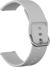 Ремешок силиконовый GSMIN Sport Line Soft 22 для Amazfit GTR 3 Pro (Серый)