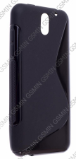 Чехол силиконовый для HTC Desire 610 S-Line TPU (Черный)