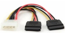 ������ ������� GSMIN WE34 Molex (M) - 2xSATA 15-Pin (M) (������)