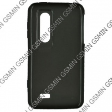 Чехол силиконовый для LG Optimus 3D P920 TPU (Черный)