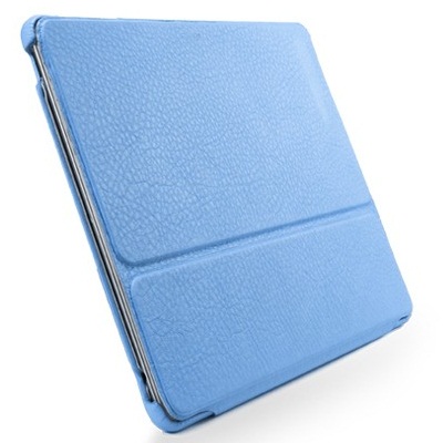 Кожаный чехол для iPad 2/3 и iPad 4 SGP Leather Stehen Series (Голубой)