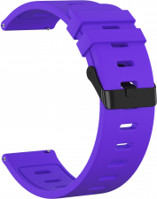 Ремешок силиконовый GSMIN Blow 20 для Samsung Galaxy Watch 4 Classic 46мм (Фиолетовый)