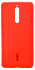 Чехол силиконовый для Nokia 8 Cherry (Красный)