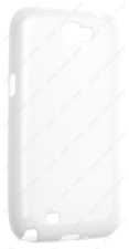 Чехол силиконовый для Samsung Galaxy Note 2 (N7100) TPU (Белый)