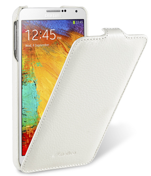 Кожаный чехол для Samsung Galaxy Note 3 Neo (N7505) Melkco Premium Leather Case -Jacka Type (White LC)