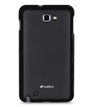 Чехол силиконовый для Samsung Galaxy Note (N7000) Melkco Poly Jacket TPU (Black Mat)