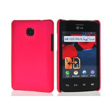 Чехол-накладка для LG Optimus L3 II Dual / E430 / E435 (Малиновый)