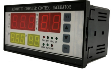 Контроллер температуры и влажности для инкубатора с датчиком ТЕХМЕТР XM-18 терморегулятор (220В / 50 Гц) (Черный)