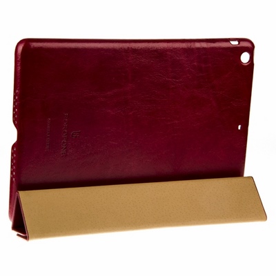 Кожаный чехол для iPad 2/3 и iPad 4 Borofone Deluxe Leather Case (Wine red)