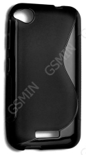 Чехол силиконовый для HTC Desire 320 S-Line TPU (Черный)