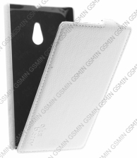 ������� ����� ��� Nokia XL Dual Sim Aksberry Protective Flip Case (�����)