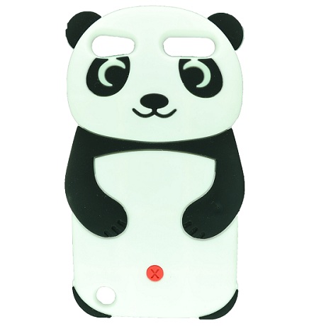 Чехол в виде Мультяшек для iPod Touch 5 Panda (Черный)