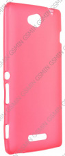 Чехол силиконовый для Sony Xperia C / S39h / CN3 TPU (Red Mat)