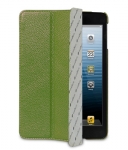 Кожаный чехол для iPad mini 2 Retina Melkco Premium Leather case - Slimme Cover Type (Green LC)