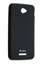 Чехол силиконовый для Sony Xperia E4 Melkco Poly Jacket TPU (Black Mat)