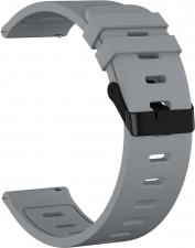 Ремешок силиконовый GSMIN Blow 20 для Samsung Galaxy Watch 4 Classic 46мм (Серый)