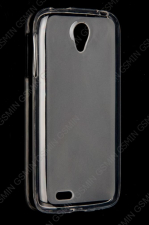 Чехол силиконовый для Lenovo S820 TPU Прозрачно-Матовый (Прозрачный)