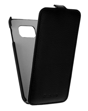 Кожаный чехол для Samsung Galaxy S6 Edge G925F Armor Case "Full" (Черный)