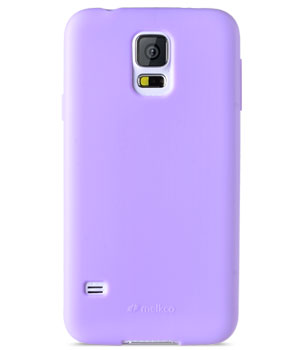 Чехол силиконовый для Samsung Galaxy S5 Melkco Poly Jacket TPU (Pearl Purple)