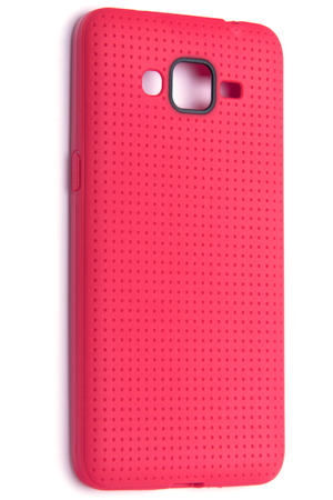 Чехол силиконовый для Samsung Galaxy Grand Prime G530H Fascination Case (Розовый матовый)
