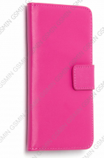 Чехол-книжка с магнитной застежкой для HTC Desire 500 Dual Sim (Малиновый)