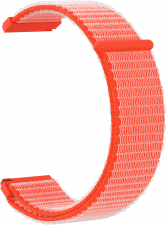 Ремешок нейлоновый GSMIN Woven Nylon 20 для Samsung Galaxy Watch 4 Classic 46мм (Оранжевый)