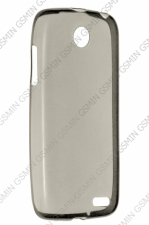 Чехол силиконовый для Lenovo A516 TPU 0.5 mm (Прозрачно Черный)