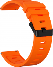 Ремешок силиконовый GSMIN Blow 22 для Elari KidPhone Fresh (Оранжевый)