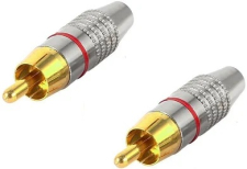 ������ ������������� �� ������ ��������� ������� GSMIN AX-12 RCA (M) - Lotus (F) �������� 2��. (�����������)