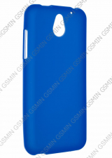 Чехол силиконовый для HTC Desire 610 TPU (Синий Матовый)