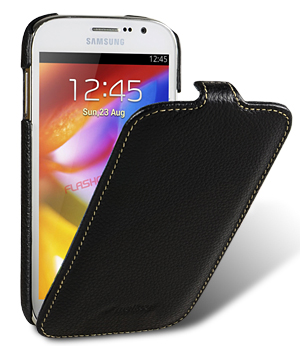 Кожаный чехол для Samsung Galaxy Grand Neo (i9060) Melkco Premium Leather Case - Jacka Type (Black LC)