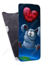 Кожаный чехол для Sony Xperia M4 Aqua Dual (E2333) Armor Case (Белый) (Дизайн 149)