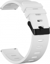 Ремешок силиконовый GSMIN Blow 20 для Samsung Galaxy Watch 4 Classic 46мм (Белый)