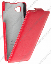 Кожаный чехол для LG Optimus 4X HD / P880 Melkco Leather Case - Jacka Type (Red LC)